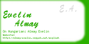 evelin almay business card